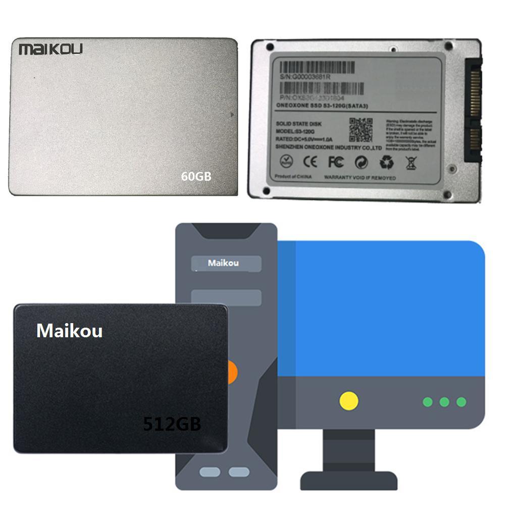 2.5 inch SSD III Internal Solid State Drive SSD 60GB for PC Laptop