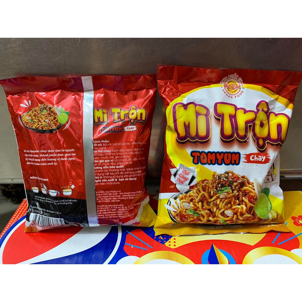 Mì Trộn Tomyum chay 95g cao cấp