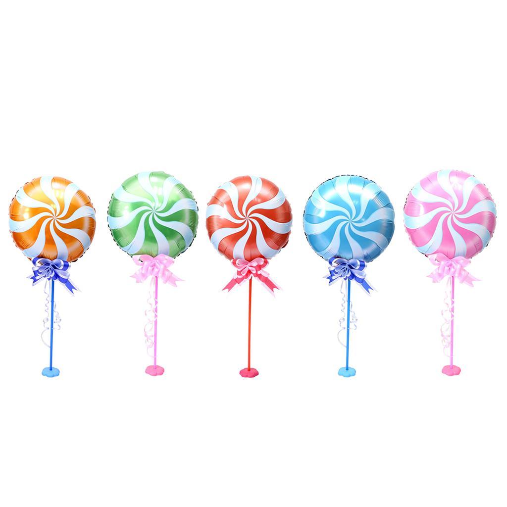 Windmill Foil Balloon Kit Stick Stand Base Pole Wedding Party Decor