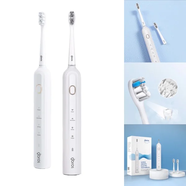 Bàn Chải Đánh Răng Điện GOROS Smooth Electric Toothbrush - Hàng Chính Hãng