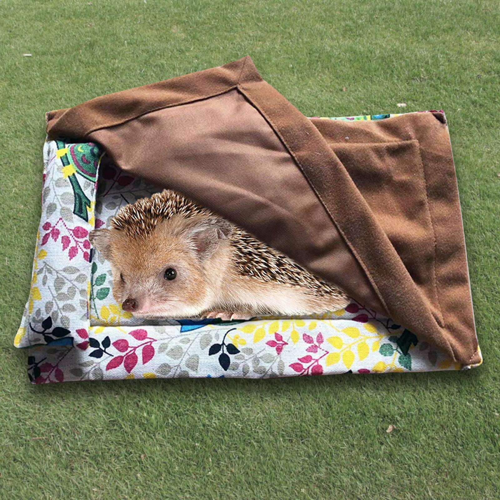 Reptile Sleeping Bag with Pillow Blanket Reptile Habitat Accessories