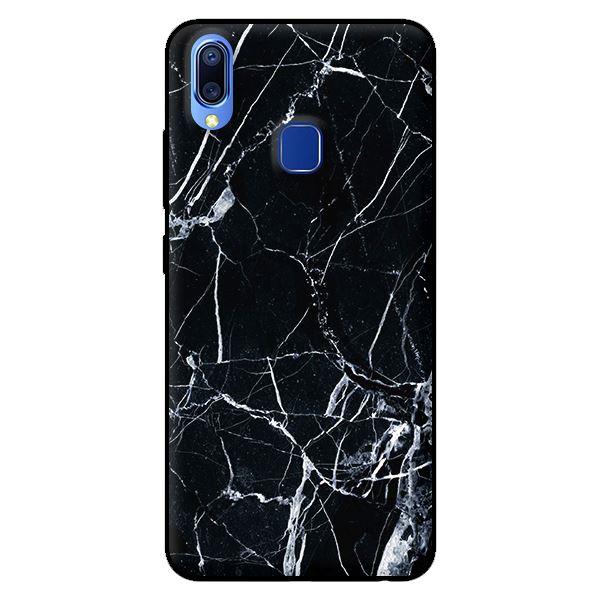 Ốp in cho Vivo Y95 Đá Đen 1 - Hàng chính hãng