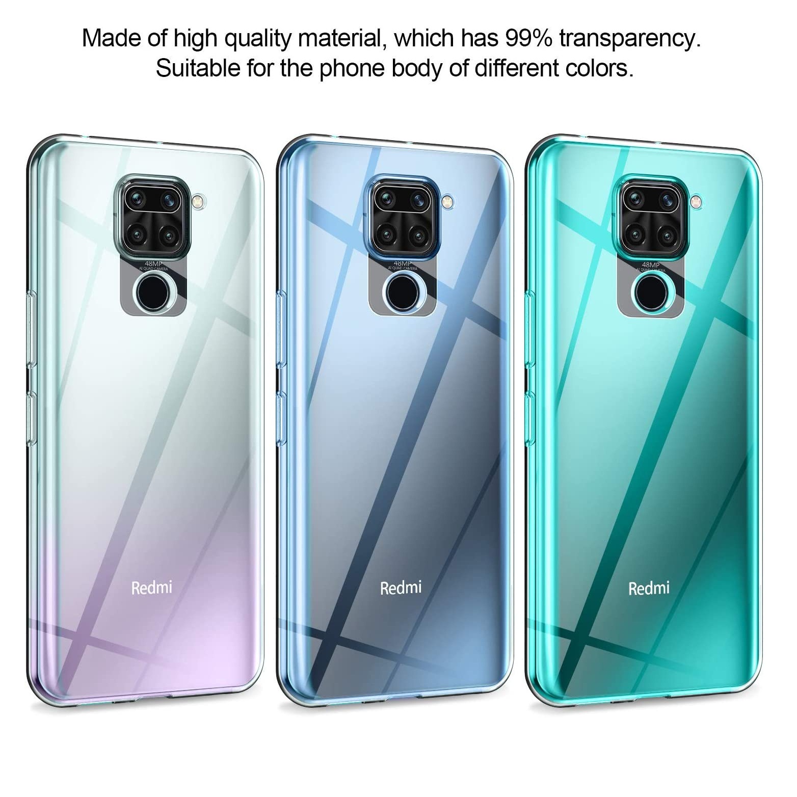 Ốp lưng dẻo silicon cho Xiaomi Redmi Note 9 hiệu HOTCASE Ultra Thin - hàng nhập khẩu