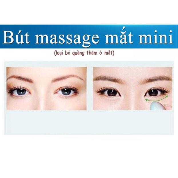 Máy Massage Mắt Hình Chiếc Bút Chống Thâm Quầng, Chống Đau Mỏi Mắt Mini Giúp Trẻ Đẹp (Chọn Màu Sắc) (Hàng Chính Hãng)