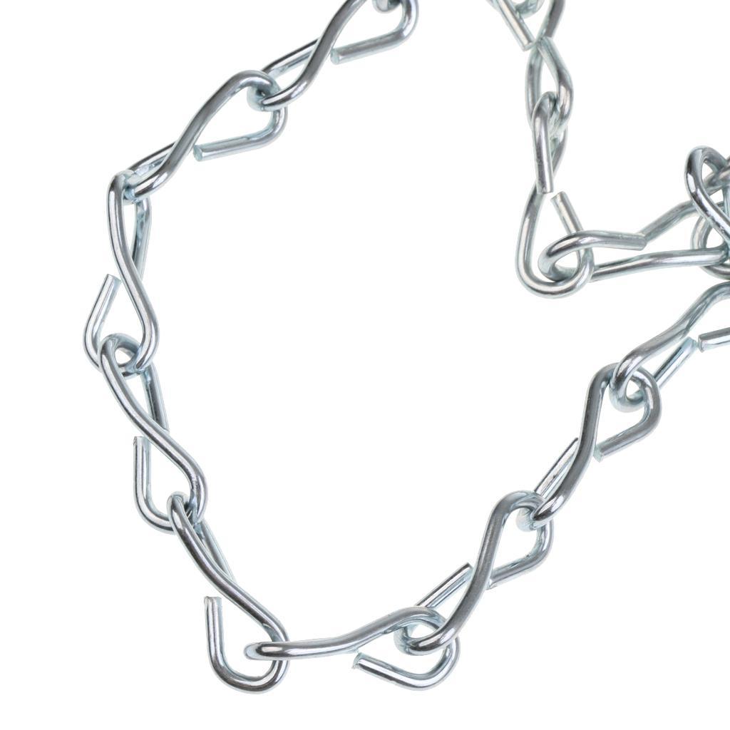 Heavy Duty Metal Chain Basketball Net for Standard Indoor or Outdoor Basketball Hoop Rim