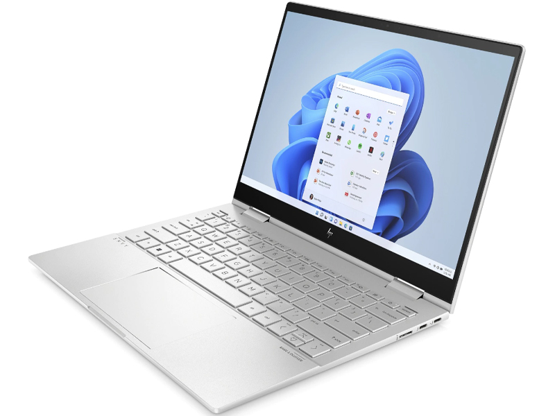 Hình ảnh Laptop HP ENVY X360 13-bf0112TU 7C0N9PA (Intel Core i5-1230U | 16GB | 512GB | Intel Iris Xe | 13.3 inch 2.8K | Cảm ứng | Win 11 | Bạc) - Hàng Chính Hãng - Bảo Hành 12 Tháng Tại HP Việt Nam