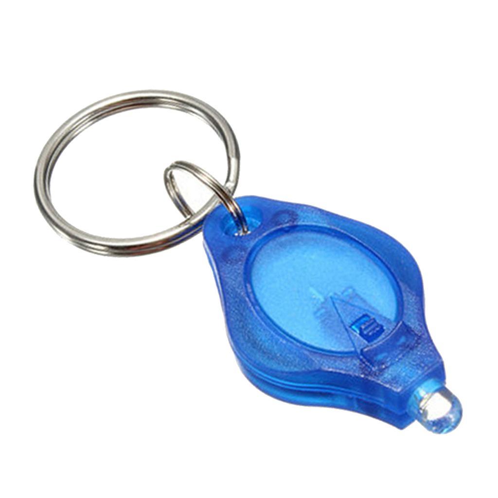 Mini LED Flashlight Torch Light Lamp Keychain Light