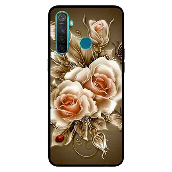Ốp Lưng in cho Realme 5 Pro / Realme Q Mẫu Hoa Hồng  - Hàng Chính Hãng