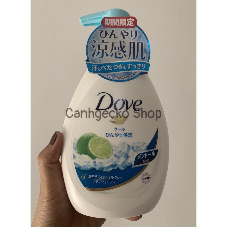 Sữa Tắm D.OVE Hương Chanh Nhật Bản 500ml