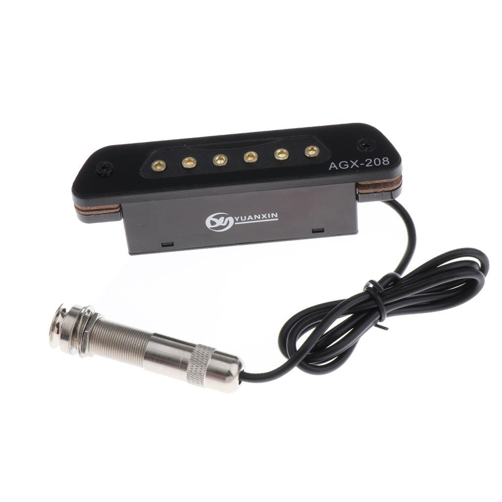 Multifunctional Soundhole Pickup  Pickup for Acoustic Guitar AGX-208