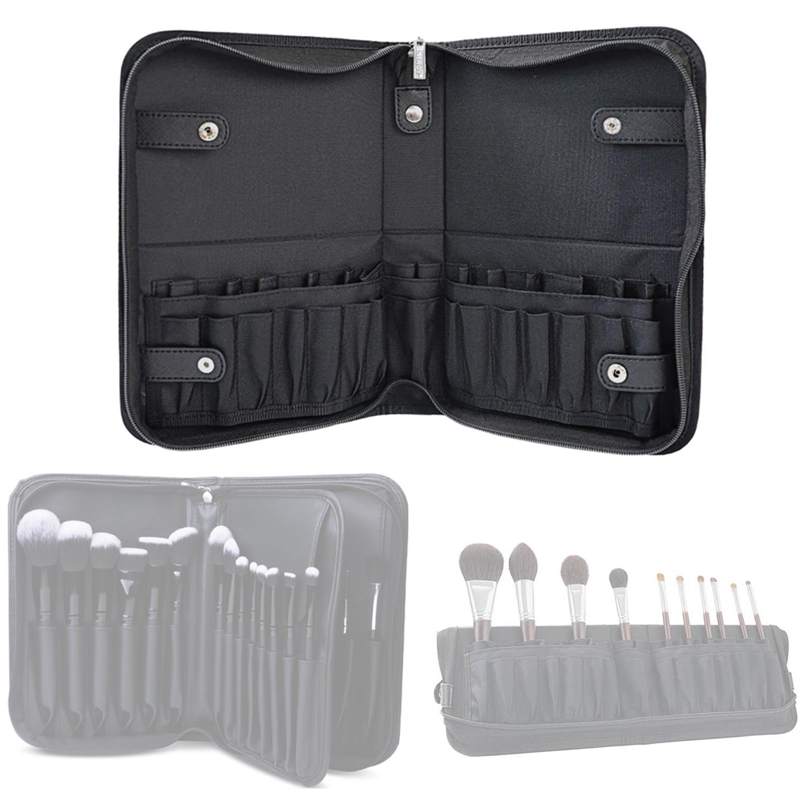 Makeup Brushes Organizer Bag Cosmetic Bag Pouch Carrying Bag for Home Use