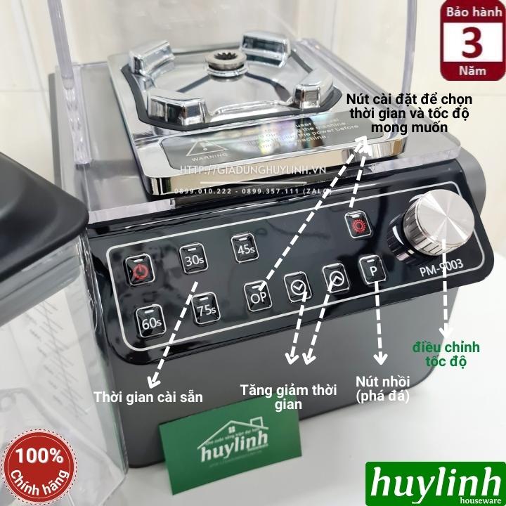 [Hàng Chính Hãng] Máy Xay Sinh Tố Công Nghiệp Đa Năng Promix PM-9003