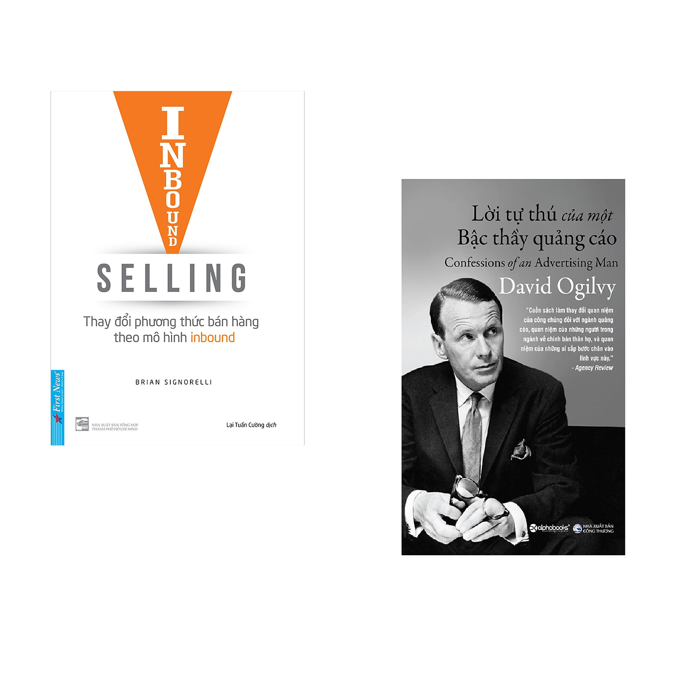 Combo 2 cuốn sách: Inbound Selling - Thay Đổi Phương Thức Bán Hàng Theo Mô Hình Inbound + Lời Tự Thú Của Một Bậc Thầy Quảng Cáo
