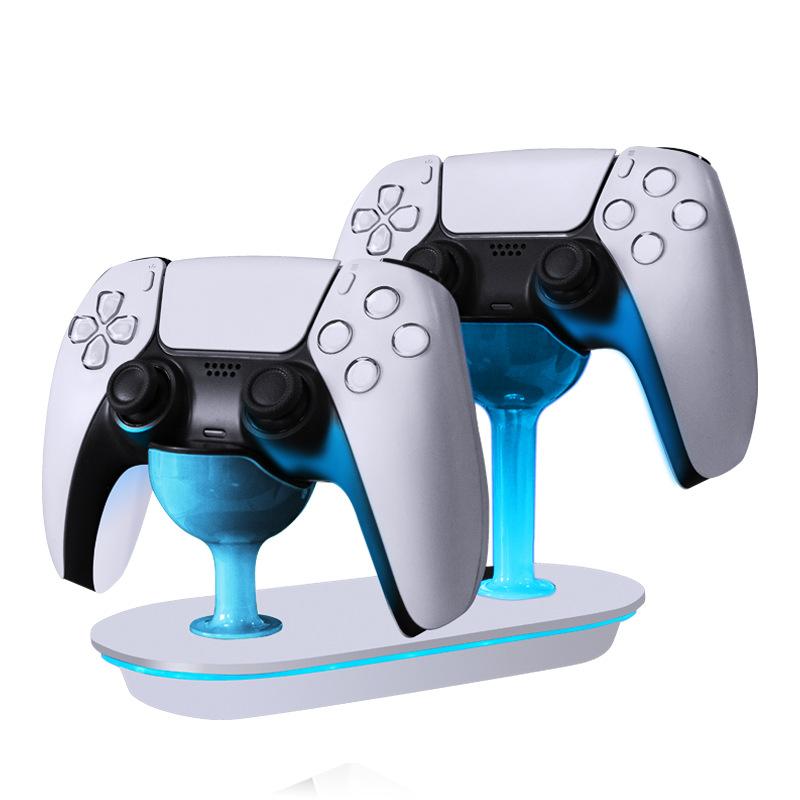 Đế sạc đôi cho bộ điều khiển gamepad cần điều khiển PS5 Playstation 5