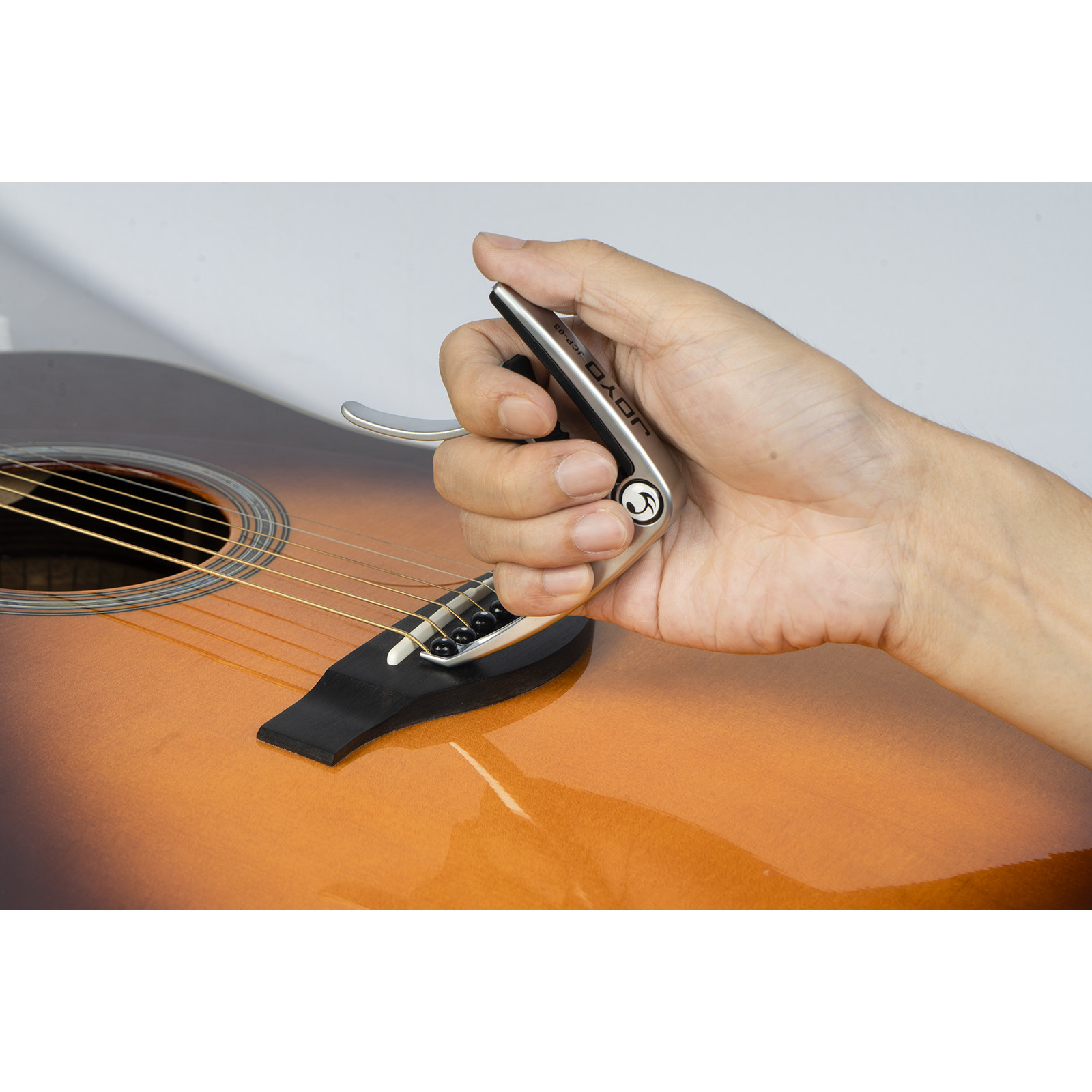 Capo guitar cao cấp JOYO JCP03 dùng cho đàn Ukulele, Guitar Acoustic và electric - Hàng chính hãng