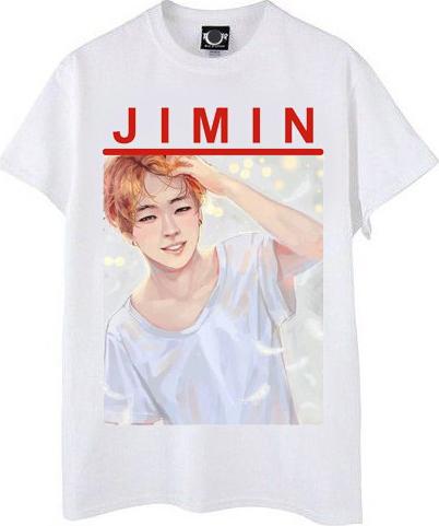 Áo T-shirt BTS JIMIN Fanart