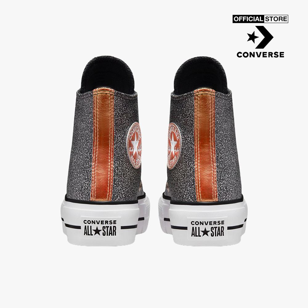 CONVERSE - Giày sneakers cổ cao nữ Chuck Taylor All Star Lift A01301C