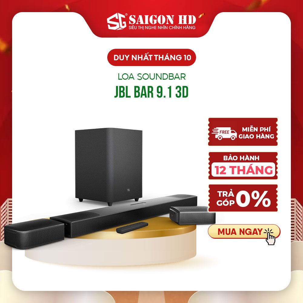 Loa SoundBar JBL BAR 9.1 3D - Hàng chính hãng