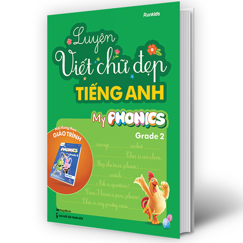 Luyện viết chữ đẹp tiếng Anh My Phonics grade 2