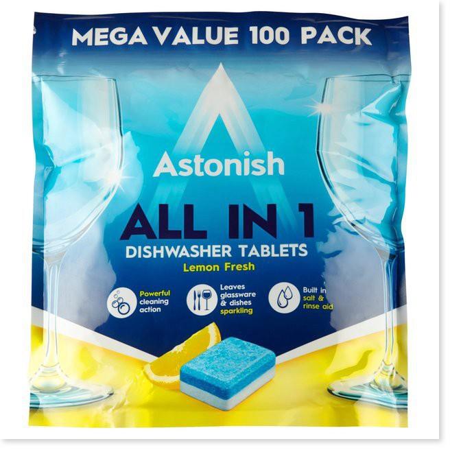 Viên rửa chén Astonish all in 1 (gói 100 viên) C2170