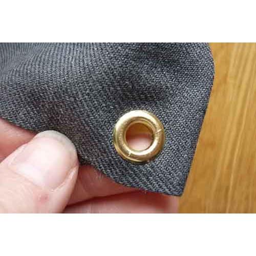 Khoen ore 4mm bằng đồng mạ vàng túi 100