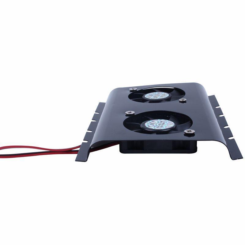 Quạt tản nhiệt ổ cứng HDD 2 3.5 SATA IDE màu đen dành cho máy tính