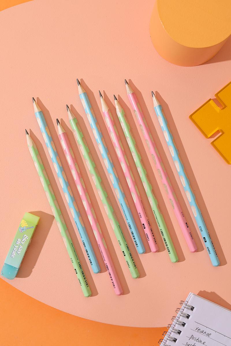 Bút Chì Định Vị Deli 2B - Phiên Bản Sơn Tùng M-TP Giới Hạn - Deli C32-2B - Màu Hồng