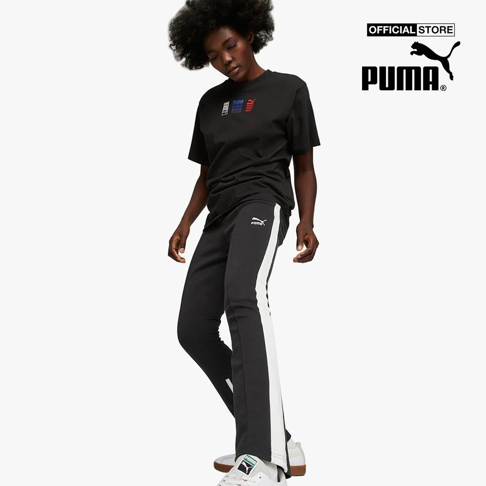 PUMA - Quần dài tập luyện nữ lưng thun T7 620259