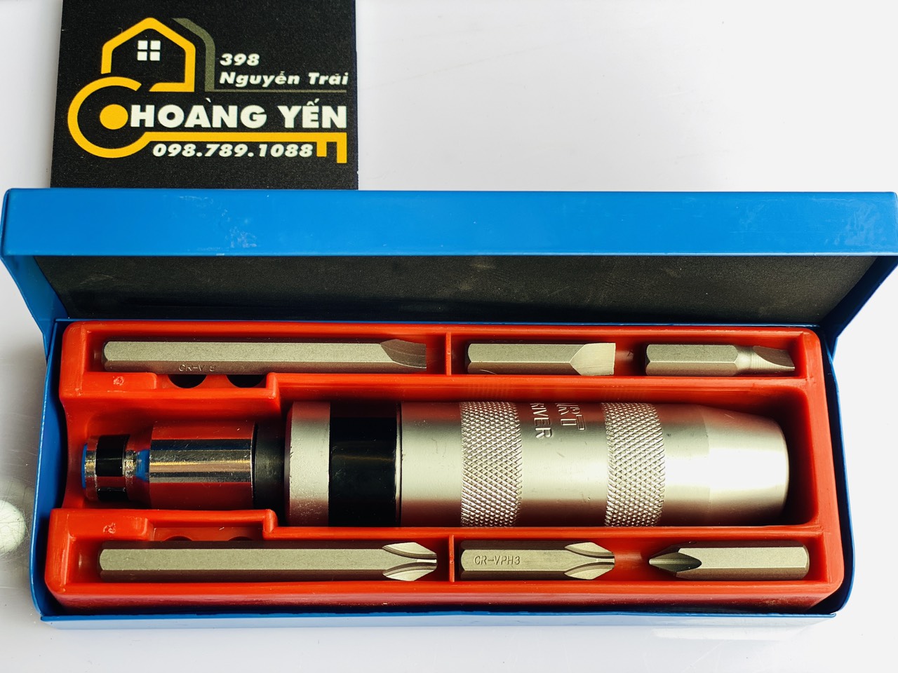 Bộ tô vít đóng C-mart C0029, bộ tua vít đóng siêu cứng 8 chi tiết