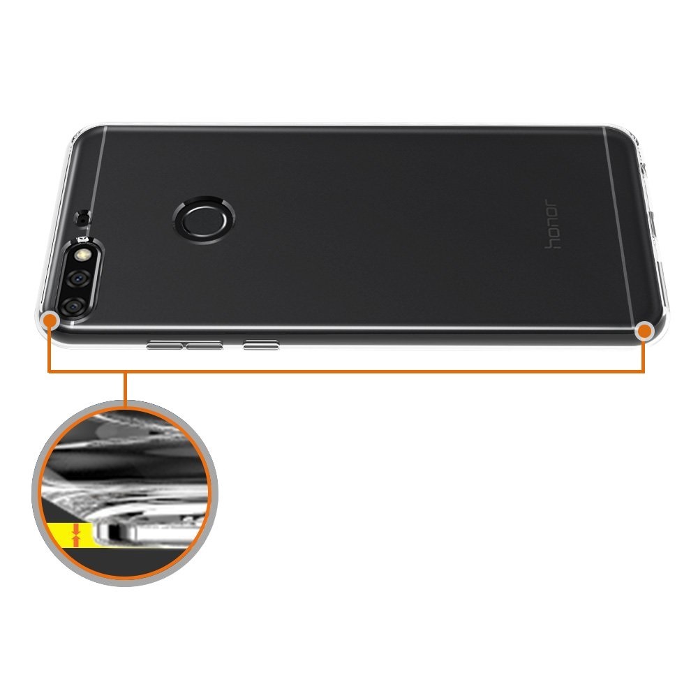 Ốp Dẻo Trong Suốt Dành Cho Huawei Y7 Pro 2018
