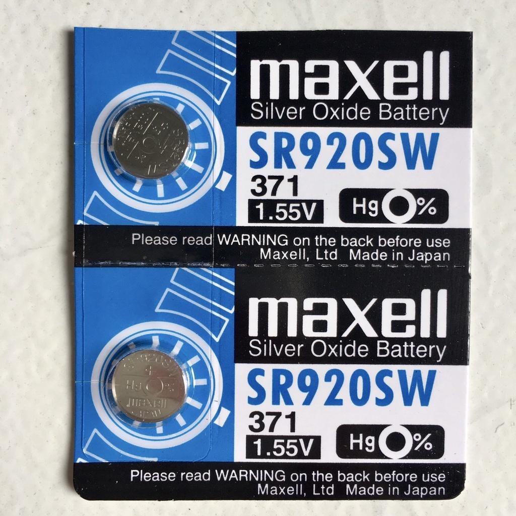 Pin Maxell Nhật Bản SR920SW / 371 / G6 Hàng Chính Hãng Made in Japan