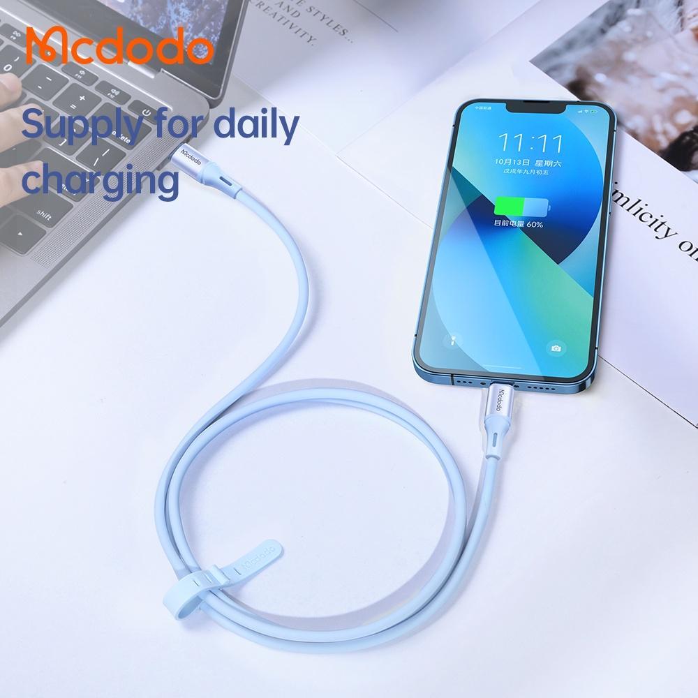 Cáp Sạc Nhanh Mcdodo 36W PD Type C Sang iP Cho iP 14 Plus Pro Max 13 12 11 Xr 8 CA-186