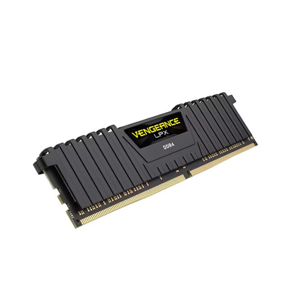 Bộ nhớ ram gắn trong Corsair DDR4 3600MHz 16GB 1x 288 DIMM, Vengeance LPX Black Heat spreader - Hàng Chính Hãng