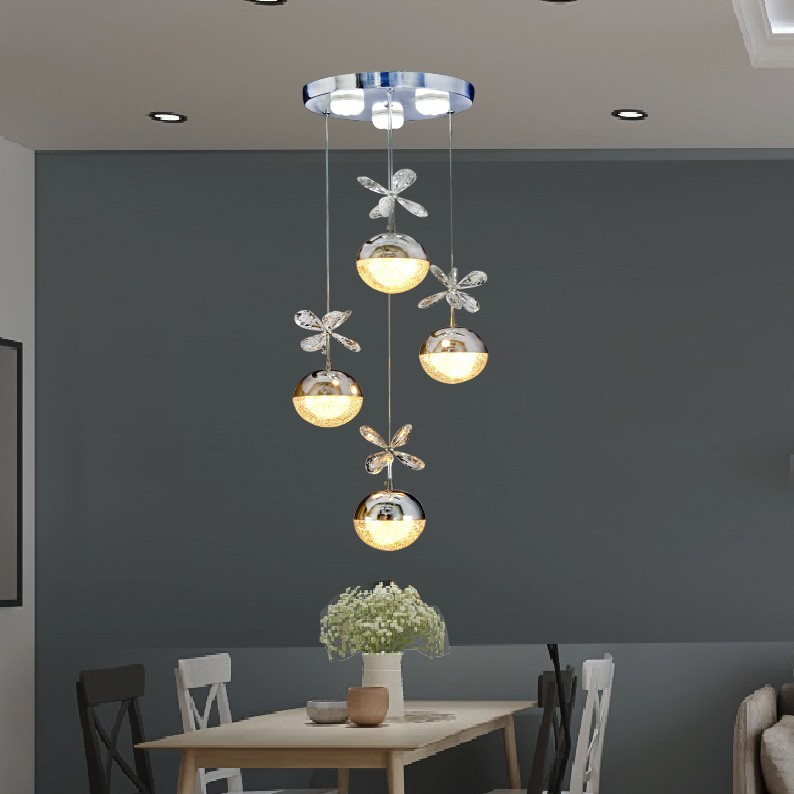 Bộ đèn thả nghệ thuật trang trí hiện đại P8005/4
