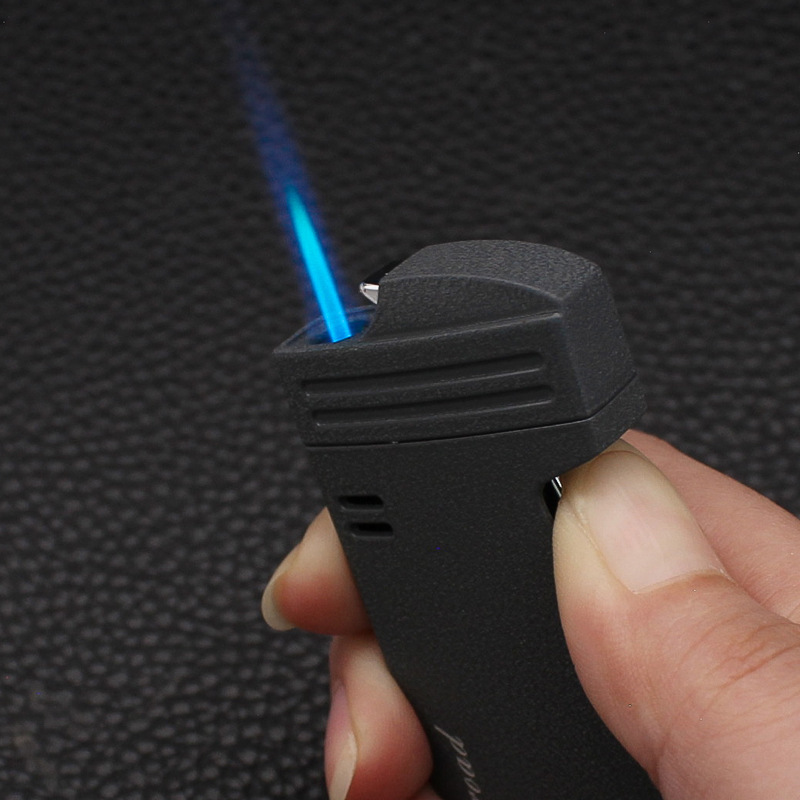 Bật Lửa Khò Broad Lighter BD432 Bấm Ngang Lửa Khò Xanh Chắn Gió - Xài Gas