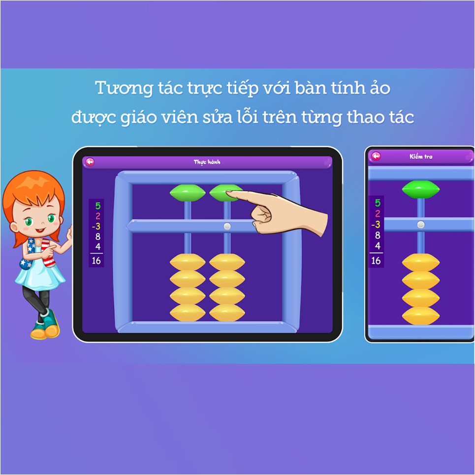 Evoucher - KidsUp Soroban Toán tư duy Nhật Bản (Trọn đời, 1 năm) 