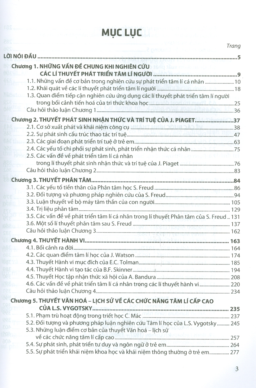 Giáo Trình Các Lí Thuyết Phát Triển Tâm Lí Người (Tái bản)
