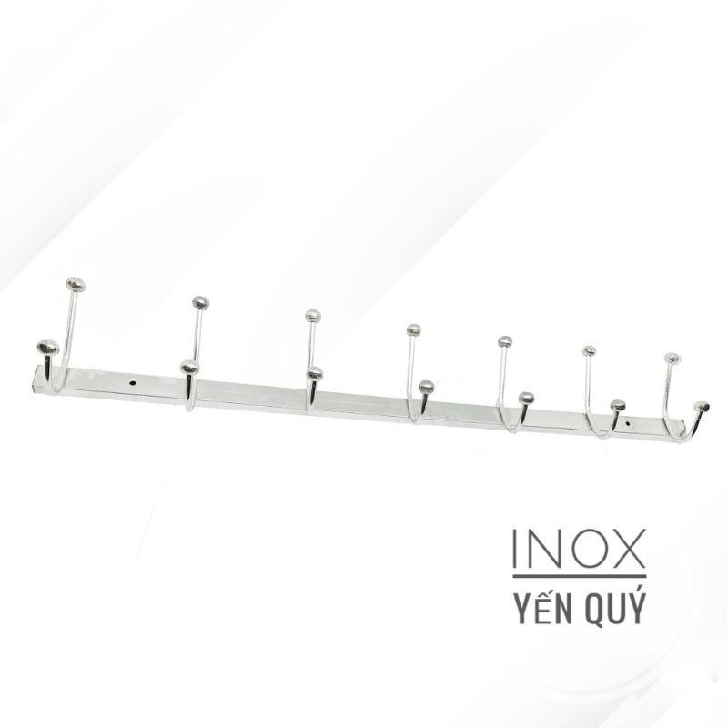 Móc treo quần áo gắn tường inox cao cấp - Móc treo đồ inox gắn tường - Móc hộp 5 hộp và 7 hộp