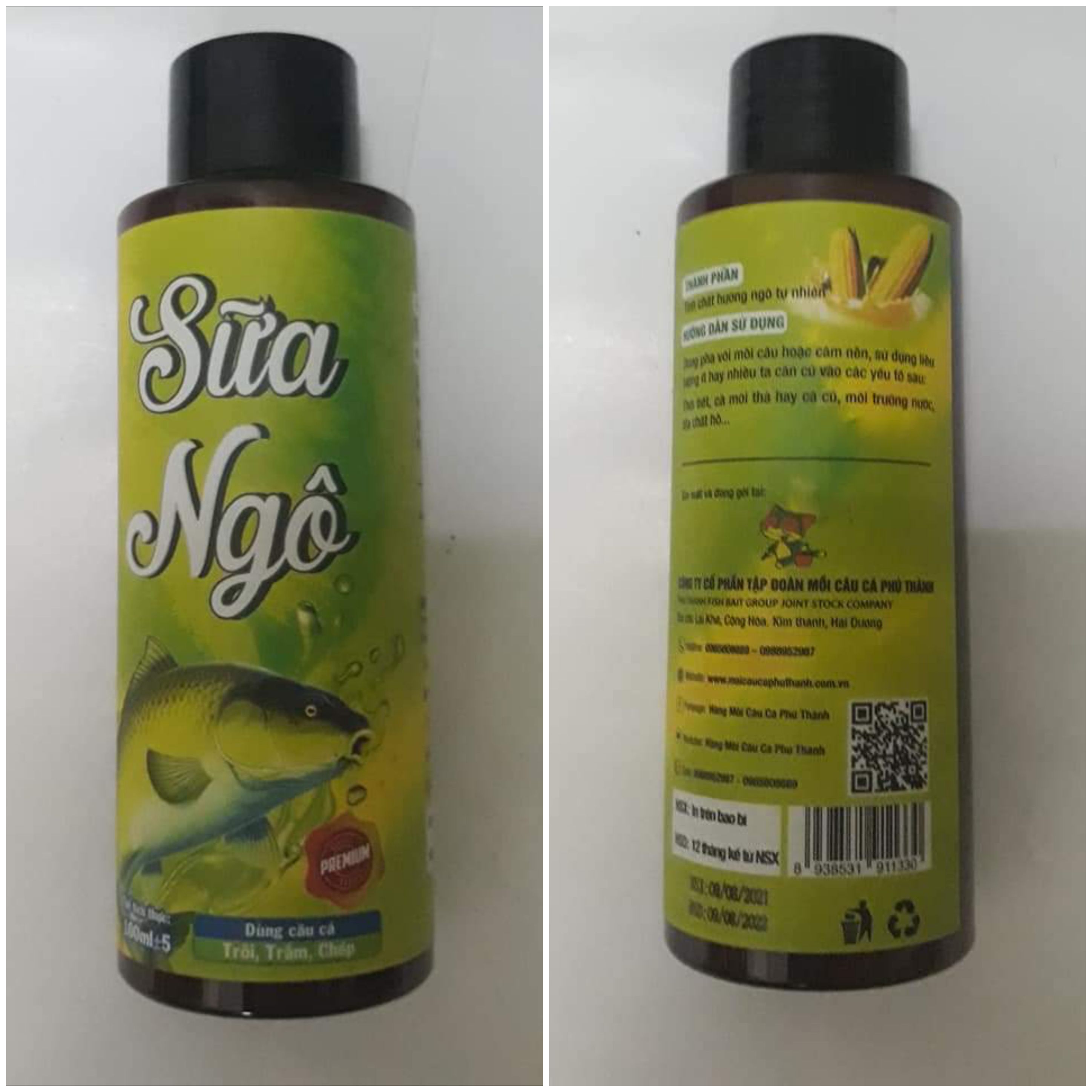Combo_Bài Mồi Câu Cá CHÉP và TRẮM ,Bộ 6 kết hợp hoàn hảo của Hãng Phú Thành