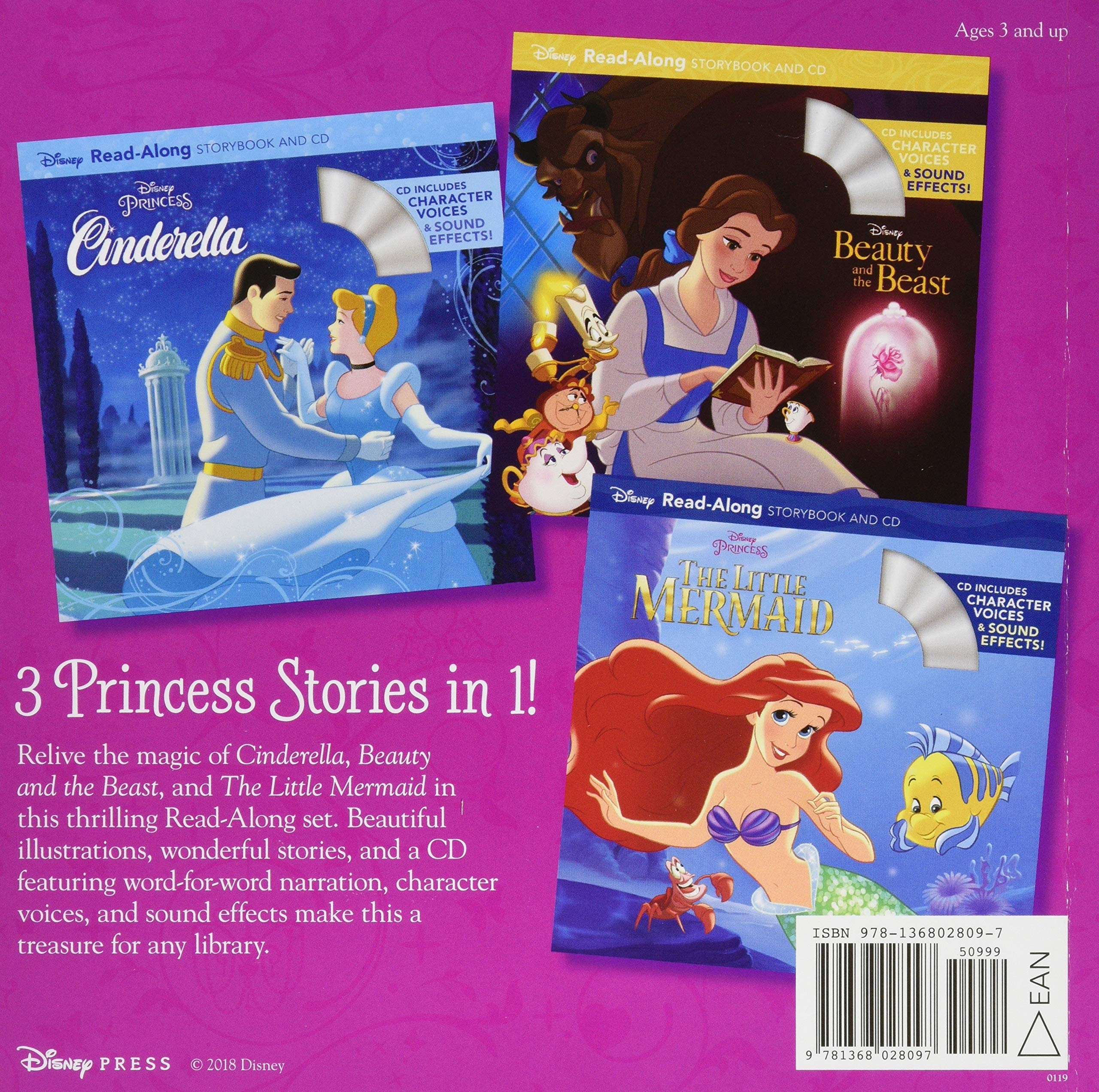 Disney Princess Magical Tales (Read-Along Storybook And CD)