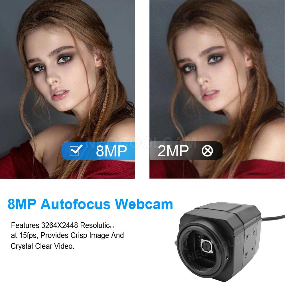 Công Nghiệp HD 8MP Lấy Nét Tự Động Webcam USB IMX179 Cảm Biến Quét Tài Liệu Giảng Dạy Phát Sóng Trực Tiếp OTG UVC PC Máy Quay Video