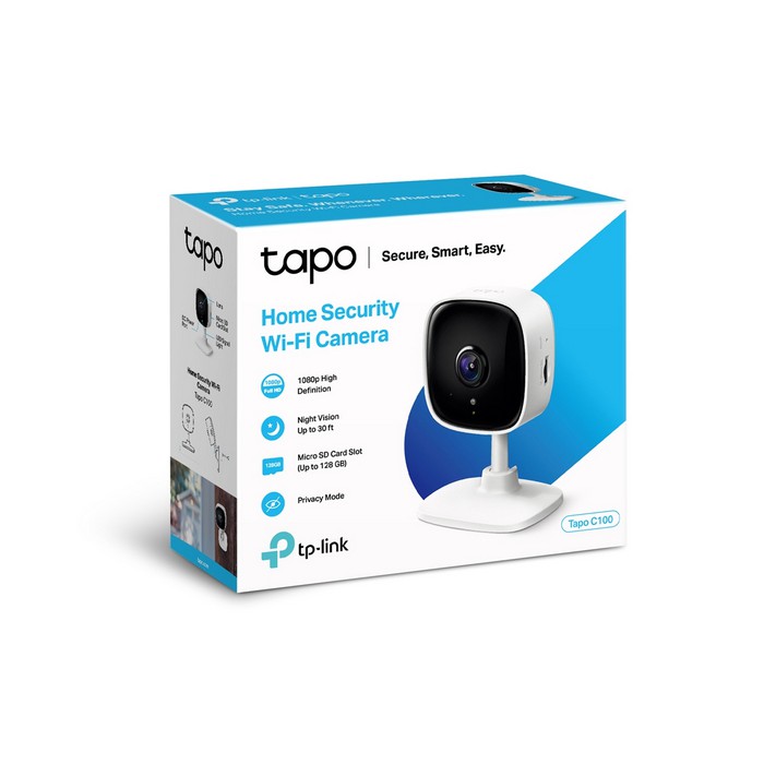 Camera WiFi TP-Link Tapo C100 1080P (2MP) An Ninh Cho Gia Đình - Hàng Chính Hãng