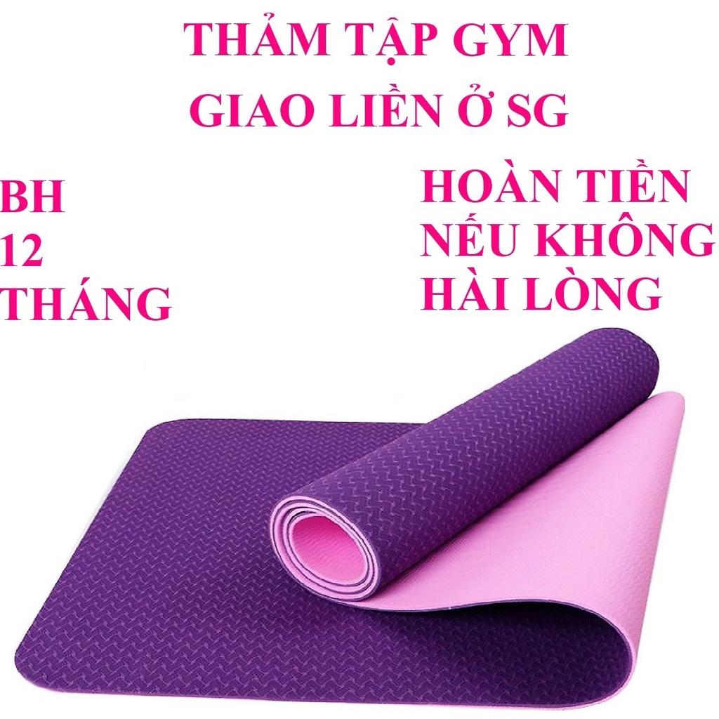 Thảm tập gym thảm yoga định tuyến thảm tập yoga thảm yoga chống trượt thảm tập thể dục thảm tập yoga định tuyến 6mm