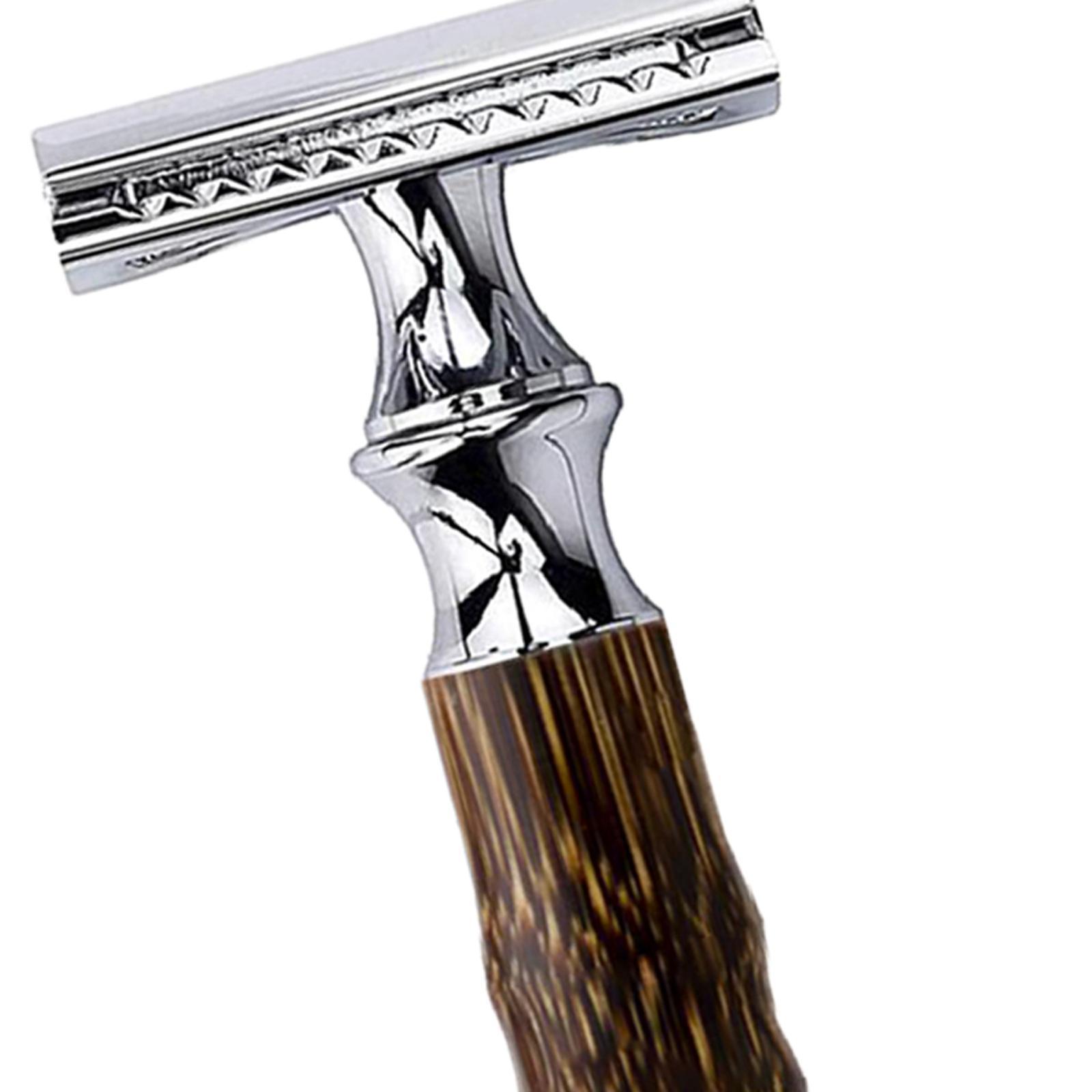 Manual Facial Hair Double Edge Beard Styling for Father's Day Gifts