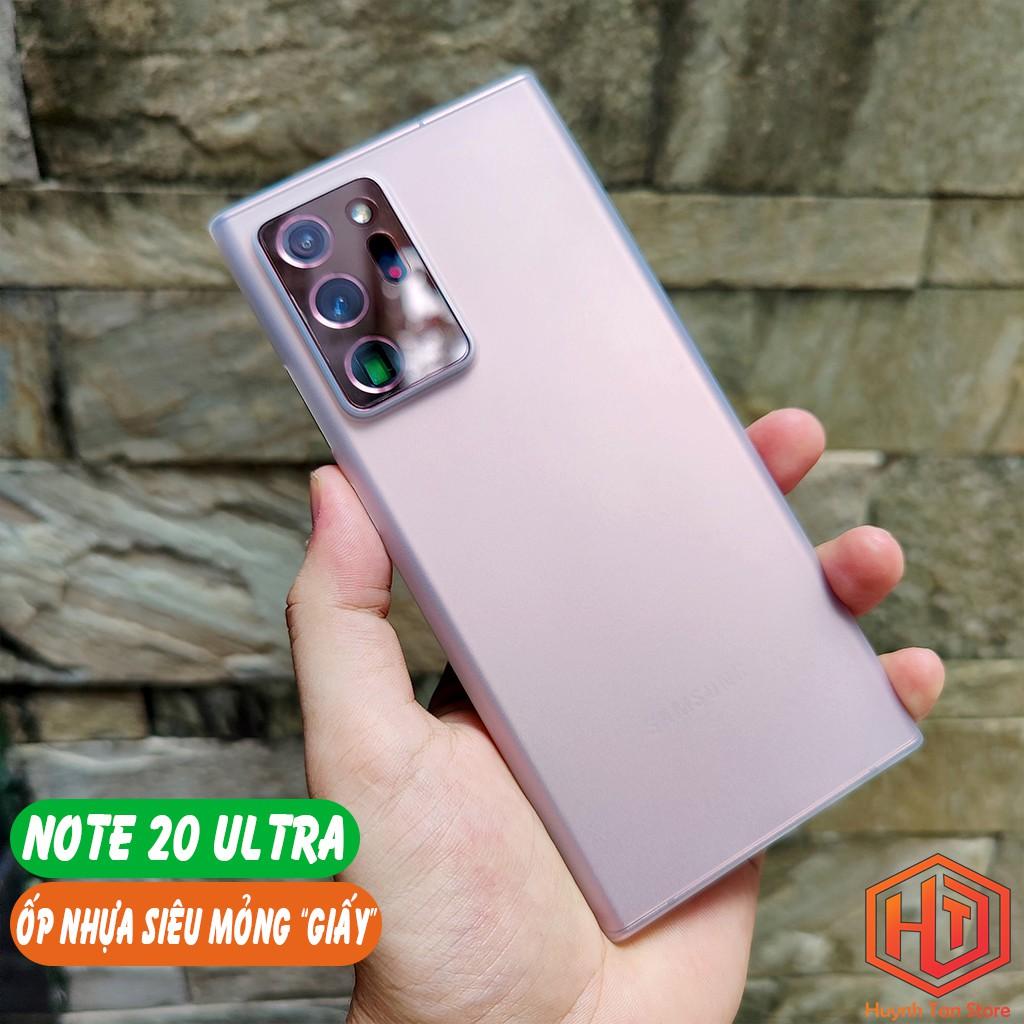 ốp lưng note 20 s21 s22 ultra note 10 plus s10 5g nhựa siêu mỏng giấy chống bám vân tay như Memumi huỳnh tân store