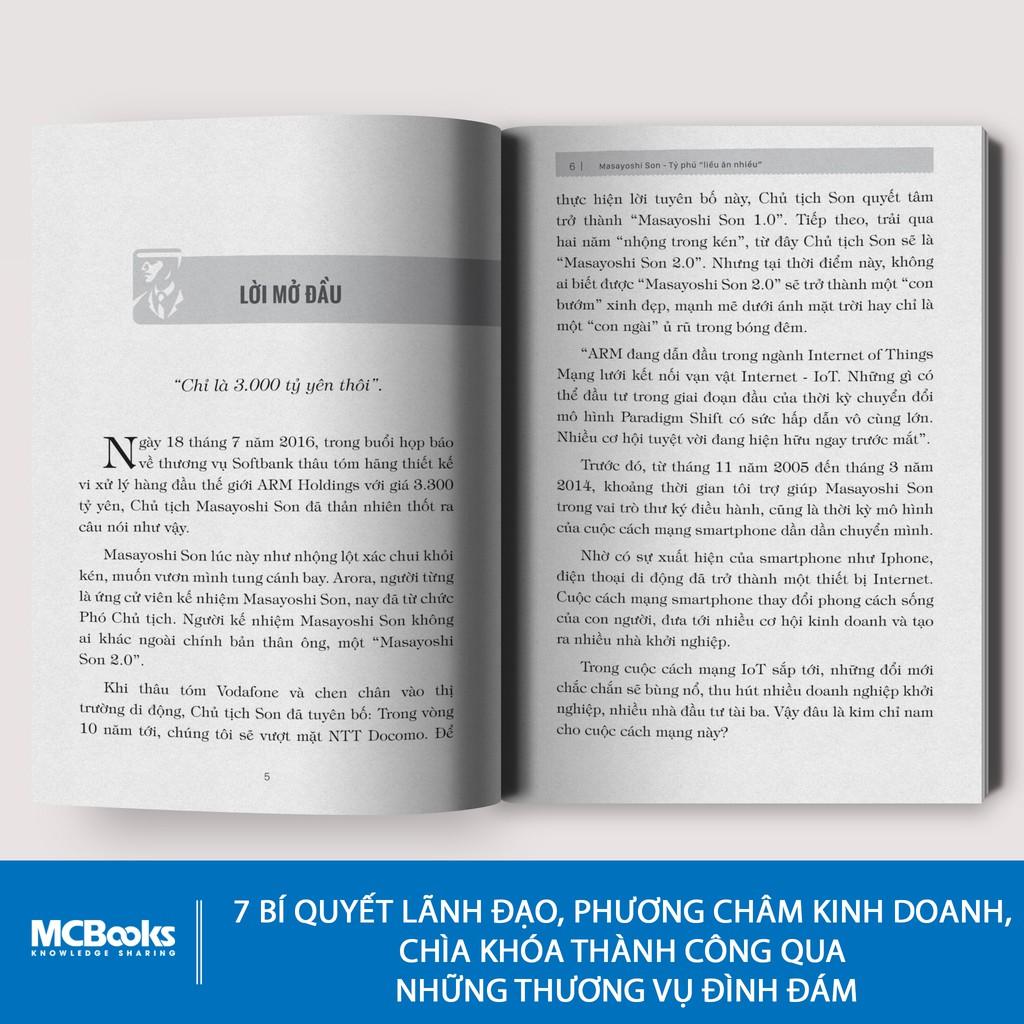 Sách - BIZBOOKS - Masayoshi Son - Tỷ Phú “Liều Ăn Nhiều” - 1 BEST SELLER ( Tặng kèm bookmark thiết kế )