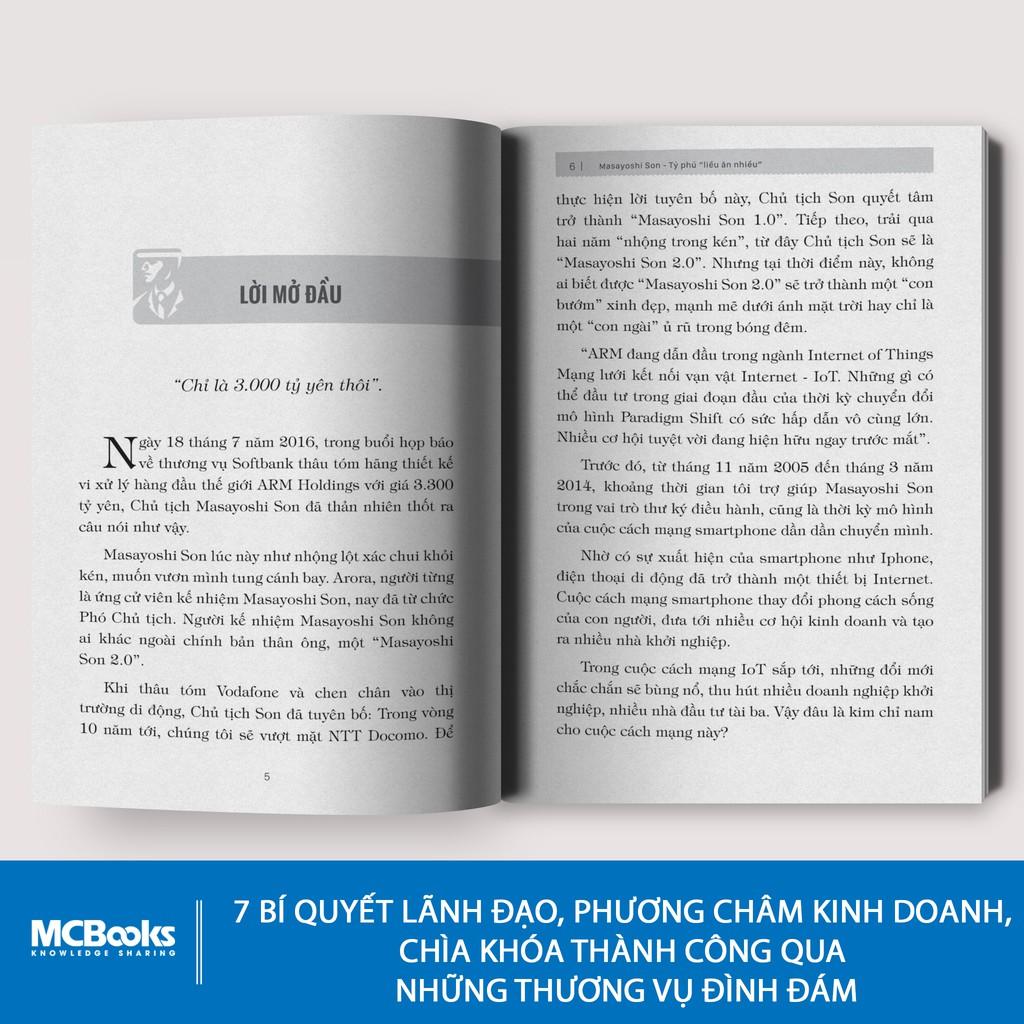 Sách - BIZBOOKS - Masayoshi Son - Tỷ Phú “Liều Ăn Nhiều” - 1 BEST SELLER ( Tặng kèm bookmark thiết kế )