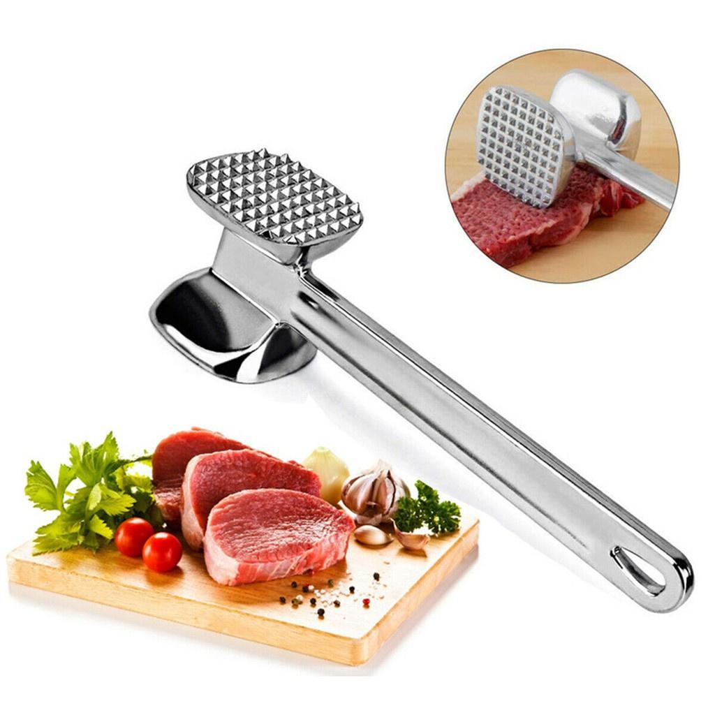 Búa dần thịt đập đá, giã gừng tỏi bằng inox tiện dụng 2 đầu