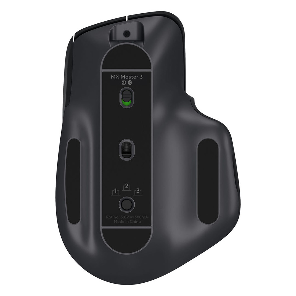 Chuột không dây Bluetooth Logitech MX Master 3 - form to, kết nối 3 thiết bị, cuộn siêu nhanh, sạc nhanh USB-C, có bản cho Mac - Hàng chính hãng