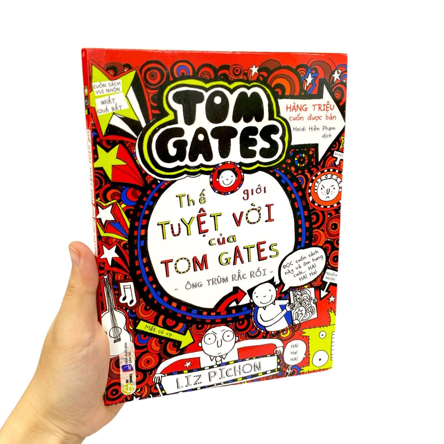 Sách - Thế Giới Tuyệt Vời Của Tom Gates - Ông Trùm Rắc Rối